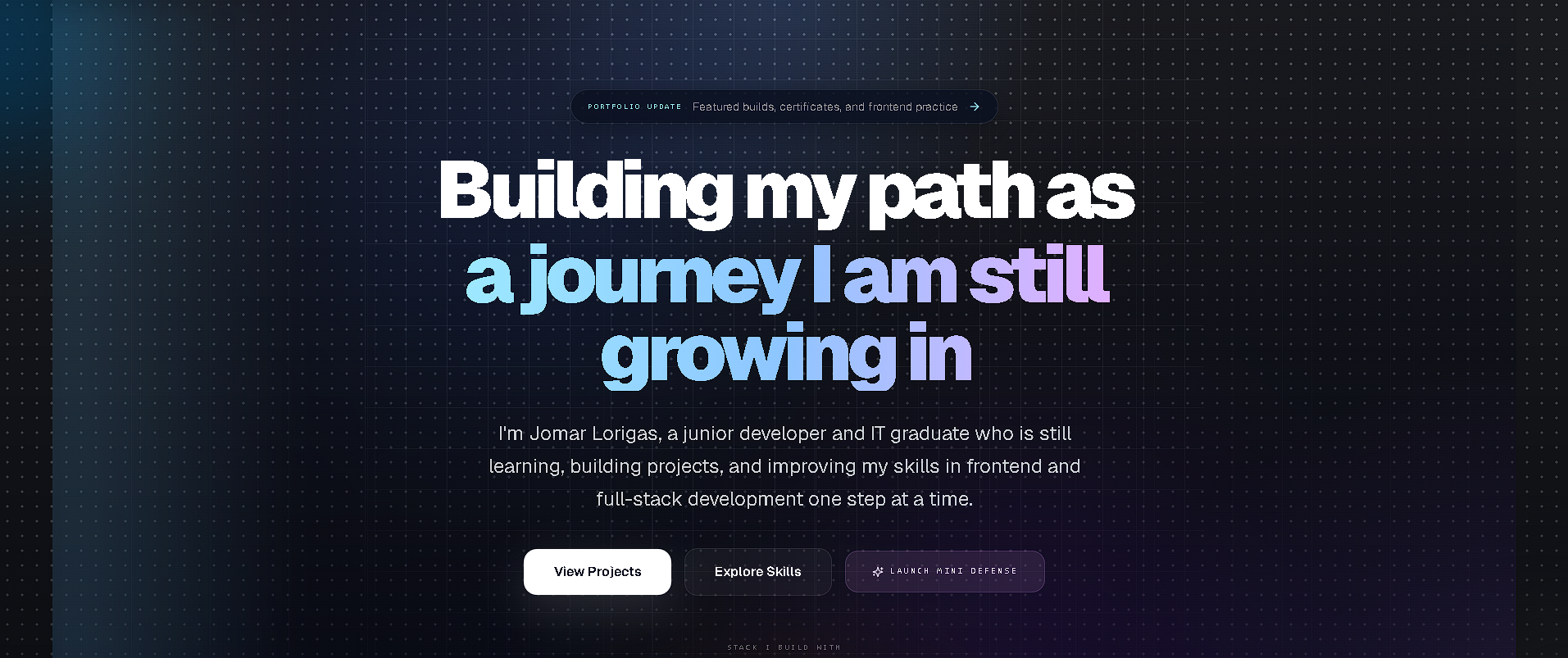 Jomar Portfolio Website
